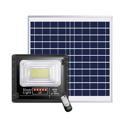 25w 150w luces accionadas solares al aire libre solares de la seguridad de la luz de inundación de 300 vatios 80lm/w 3.7V