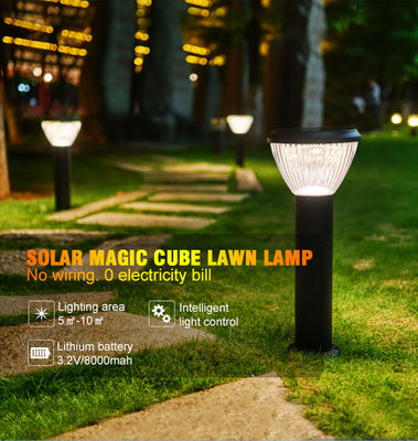 35/65/85 amortiguador solar de acero inoxidable de la ayuda de la luz 6500LM del jardín del cm LED
