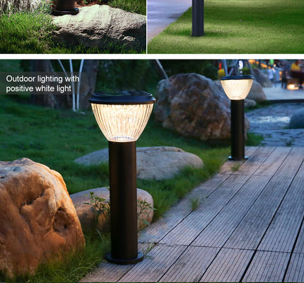 35/65/85 amortiguador solar de acero inoxidable de la ayuda de la luz 6500LM del jardín del cm LED