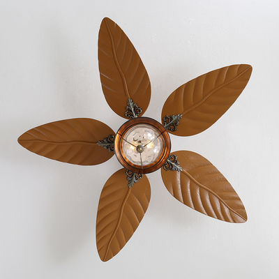 Cuchilla retractable invisible teledirigida decorativa moderna de 4100k Crystal Ceiling Fan With Light