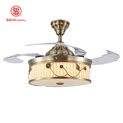 fan de techo ocultada 5250lm de la cuchilla con la luz