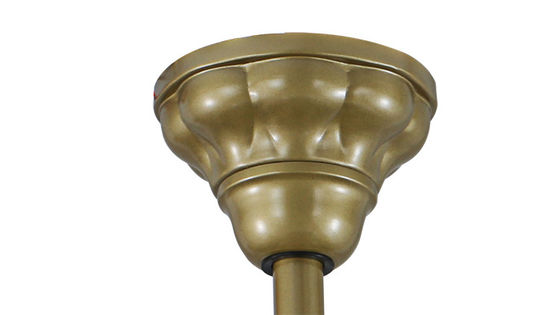 4 luz retractable moderna invisible de acrílico 220v de la fan de techo de las cuchillas 5250lm