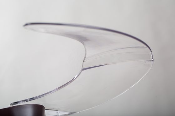 Brown luz retractable de la fan de techo del soporte rasante de 70 vatios con 5250lm remoto