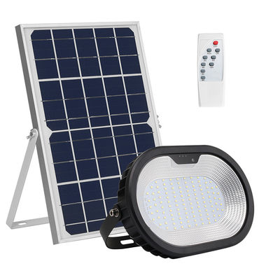 Luz de inundación solar solar teledirigida de la luz 100lm/W Ip65 de la seguridad del parque temático 7000K