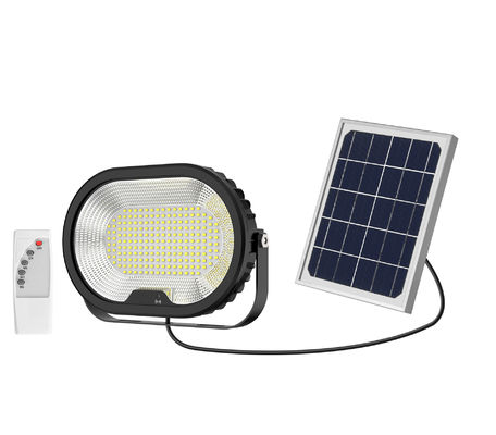 Luz de inundación solar solar teledirigida de la luz 100lm/W Ip65 de la seguridad del parque temático 7000K
