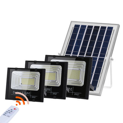 60 vatios 100 luces de inundación solares exteriores accionadas solares de los reflectores 6V 3V del vatio