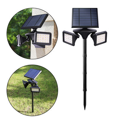 Luz solar impermeable PIR Solar Powered Lawn Lights del jardín de Ip65 600LM 40 LED