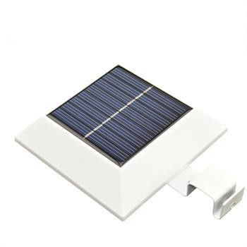 6000K brillante estupendo 4Pcs llevó el sensor de movimiento solar de Wall Lights With de la cerca