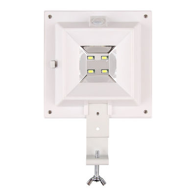 6000K brillante estupendo 4Pcs llevó el sensor de movimiento solar de Wall Lights With de la cerca