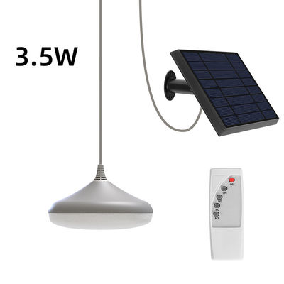 Lámpara pendiente accionada solar de 6000K-7000K 4V LED de la luz solar cambiable del jardín