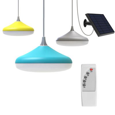 Lámpara pendiente accionada solar de 6000K-7000K 4V LED de la luz solar cambiable del jardín