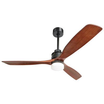 Luz ajustable 1500lm de la fan de techo de la cuchilla de la pulgada 65W 60 3 de la moda