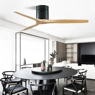 Fan de techo silenciosa remota de la UL ROHS 18w del CE con la luz ligera de la fan de techo del dormitorio