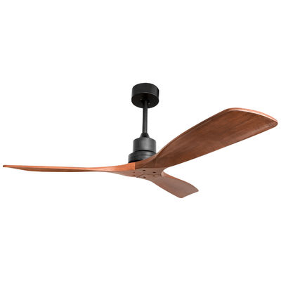 luz de madera de la fan de techo de la cuchilla 4100K 3