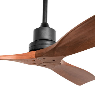 luz de madera de la fan de techo de la cuchilla 4100K 3