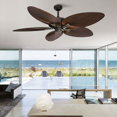 Fan ahorro de energía del ventilador del motor eléctrico de la cuchilla de Plam de 52 pulgadas