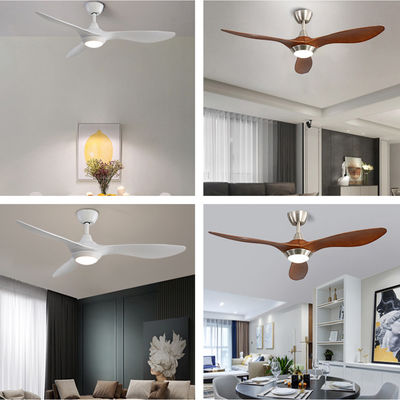 Fan de techo popular de la cuchilla de 52 ABS de la pulgada 90lm/W con 50000hours ligero