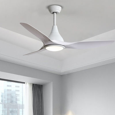 Fan de techo blanca de la cuchilla de 5 ABS de la velocidad 3CCT para el restaurante 1500LM