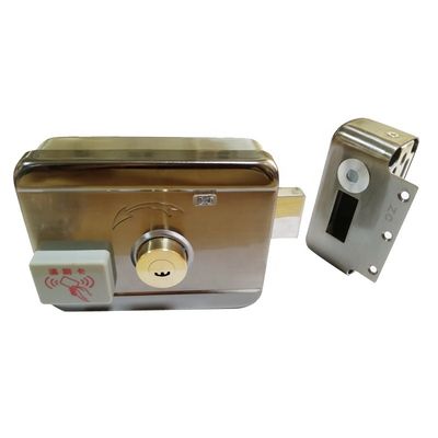 cerradura elegante de acero inoxidable de Digitaces de la puerta de Gate Lock Garden de la cerca de las pilas AA 4x