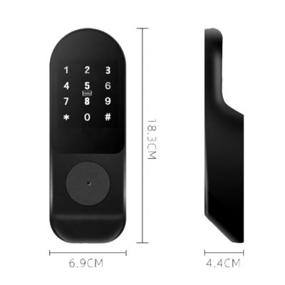 cerradura electrónica elegante de 40m m para el control Bluetooth del hotel
