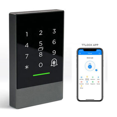 cerradura electrónica sin llave de la contraseña de Bluetooth de la cerradura de puerta de 110v 220v Smart Card