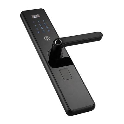 Huella dactilar electrónica elegante de la cerradura del aluminio 40mm-90m m del OEM WIFI