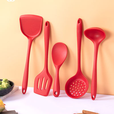 Eec de LFGB silicón de 7 pedazos que cocina el sistema/el sistema de los utensilios de la cocina del silicón