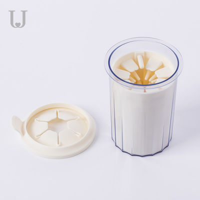 Perro almacenado modificado para requisitos particulares Paw Cleaner Cup/taza del lavado del pie del animal doméstico