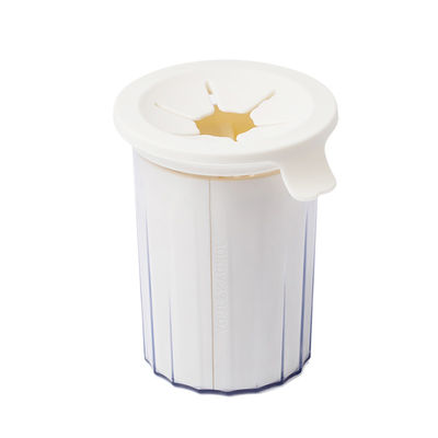 Perro almacenado modificado para requisitos particulares Paw Cleaner Cup/taza del lavado del pie del animal doméstico