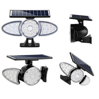 luces solares del camino del sensor de movimiento 6000K