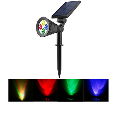 color de 5000K RGB que cambia las luces solares IP44 del paisaje 200 luces solares de la trayectoria del lumen