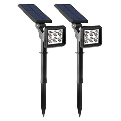 Luz solar del paisaje de IP65 3.7V 2200MAH LED 300 luces solares de la trayectoria del lumen