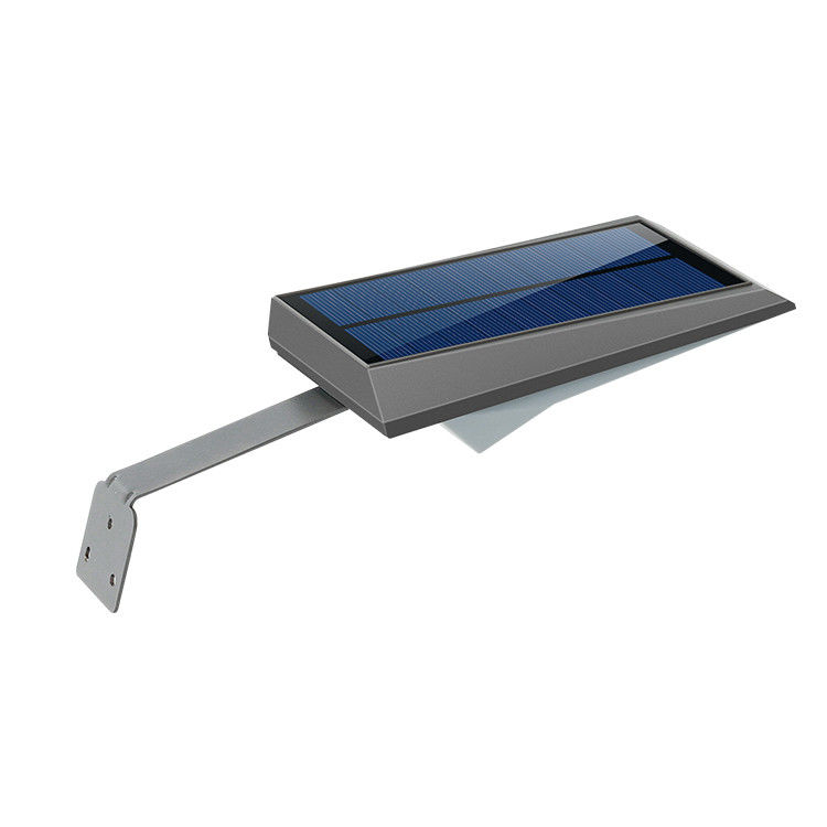 el sensor de movimiento montado en la pared accionado solar de 5000K DC6V llevó la lámpara solar ligera del canal