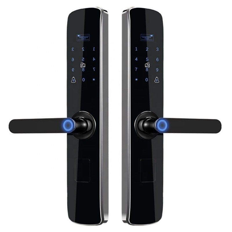 Cerradura de puerta multifuncional de Tuya Wifi de la cerradura de puerta de la huella dactilar de Rosh Digital de la alta seguridad