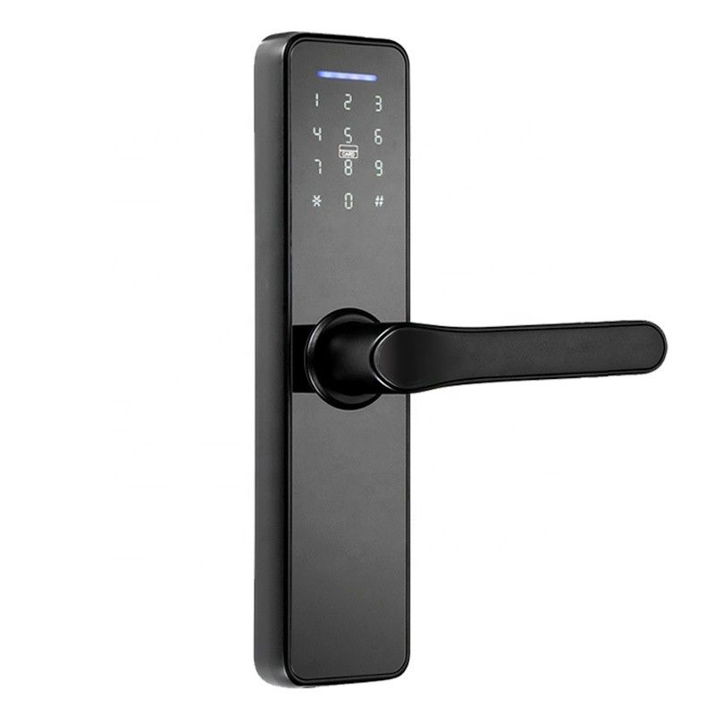 Cerradura electrónica dominante elegante del dormitorio 30mm-70m m para el solo cilindro doble de la puerta de madera