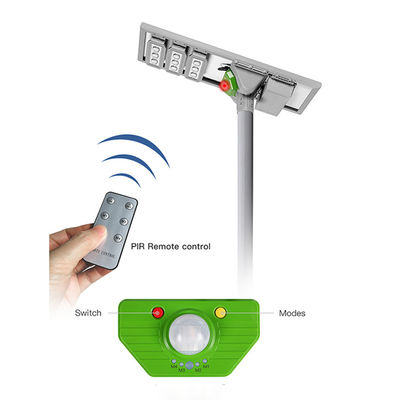 3000 luz de calle accionada solar al aire libre del lumen 18pcs LED IP65 Wateproof