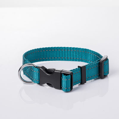 Cuello de nylon del animal doméstico del OEM de Eco de la obra clásica de encargo amistosa del ODM con la hebilla plástica