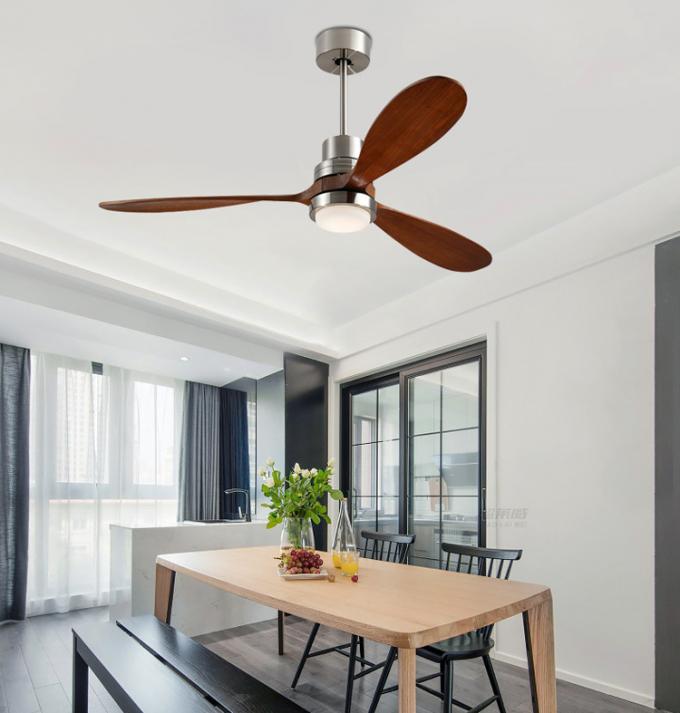 El hotel casero de la decoración modificó el diseño para requisitos particulares 3 que la cuchilla de madera llevó la fan de techo ligera